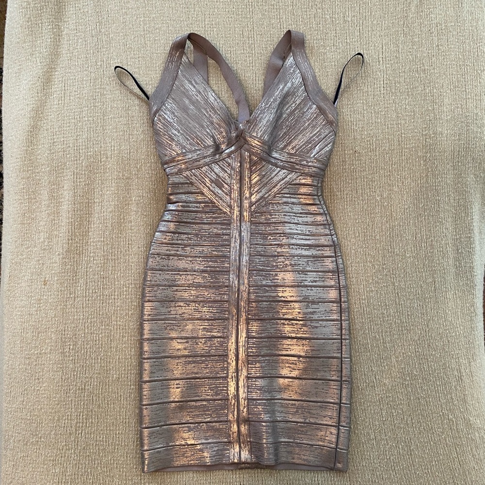 Herve Leger bandage dress
